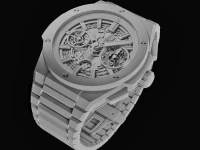 HUBLOT - Big Bang - Integrated Ceramic 3D model