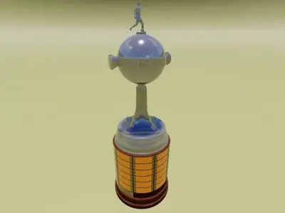 Copa Libertadores de America 3D model