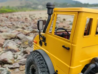 Crawler Bog 406 Cab  - 1-10 RC body 3D print model