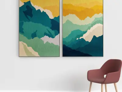 Photo Frame 277 Low-poly 3D model
