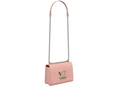 Louis Vuitton Bag Twist Epi Pink Leather 3D model