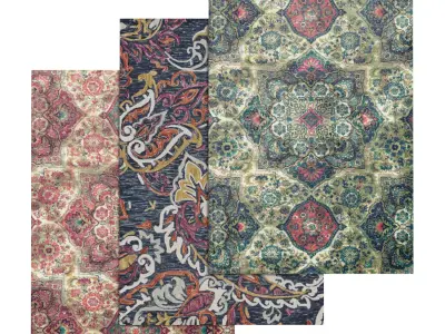 Rug Set 967 3D model