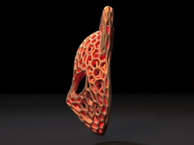 Fox mask 3D print model