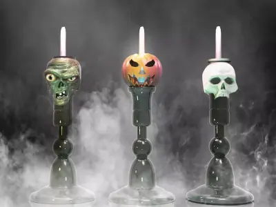 candle holder Free 3D print model