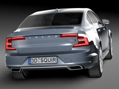 Volvo S90 2017 3D model