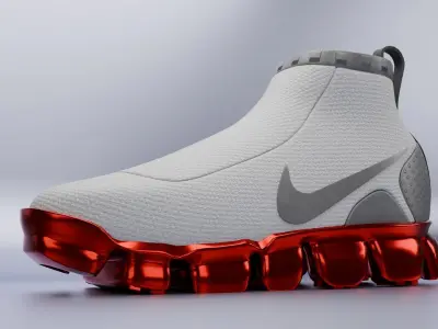 Nike vapor mars - red 3D model