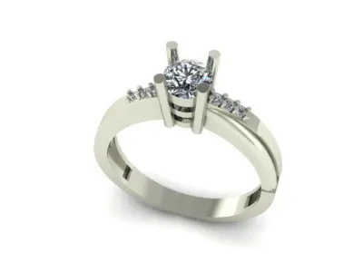 wedding ring  3D print model