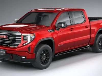 GMC Sierra AT4X 2022 3D model