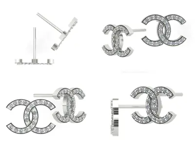 Earrings od78 3D print model