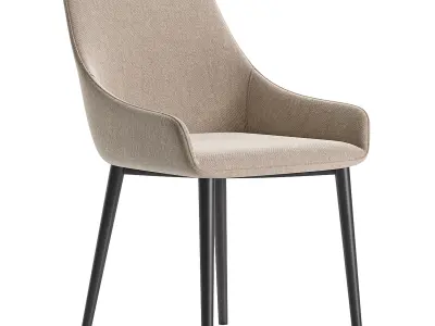 Acosta Dining Chair 3D model