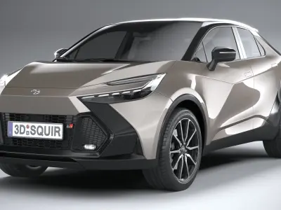 Toyota C-HR GR Sport 2024 3D model