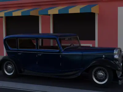 old car 3d model 3D model