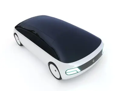 Apple Car Concept 3D model