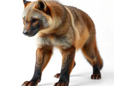 Realistic Canine Model Pack Low-poly 3D model