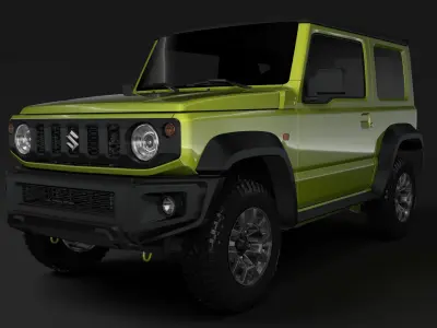 Suzuki Jimny AllGrip 2020 3D model