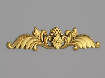 Classic Carved 008 3D model purchase