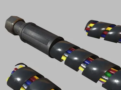 Cable wire V1 3D model