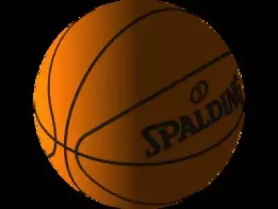 Basketball 3D spalding ball 3D model