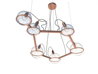 Chandelier Libra SKU 20899 Free 3D model