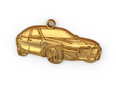 car pendant-06 printable jewelry 3D print model