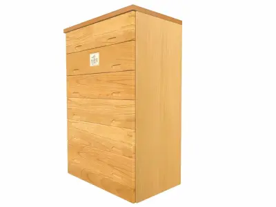 Drawer Dresser 3D model