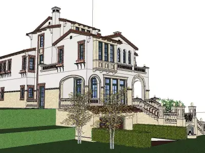 Regal-Luxury-Villa Area-016 3D model