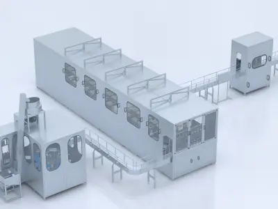 Filling Equipment 3D model
