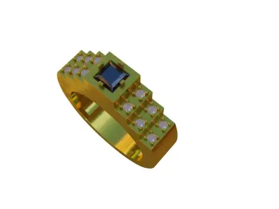 Ring  Step  Free 3D print model