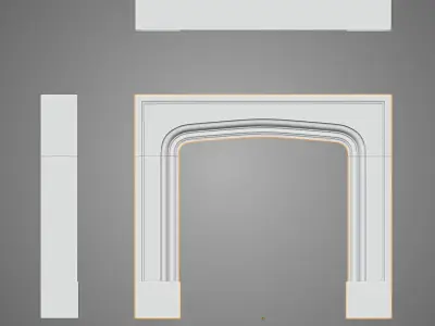 Simple fireplace - 3D printing 3D print model