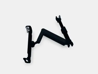 FIXED Tab Passenger 2 headrest tablet holder black 3D model