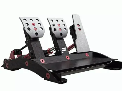 FANATEC CLUBSPORT V3 PEDALS 3D model