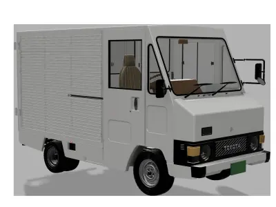 TOYOTA QUICK DELIVERY 3D print model