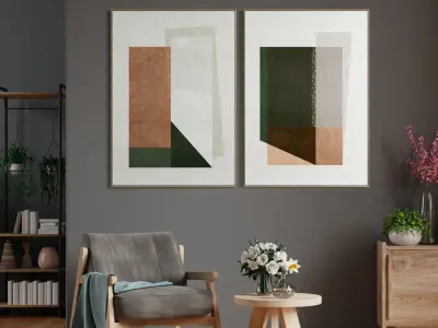 Photo Frame 300 Low-poly 3D model