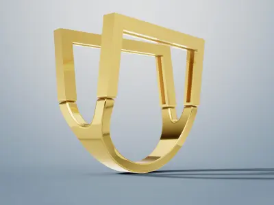 Women Ring 3D print model C 62 3D print model