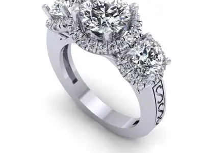 3D CAD NJ-1097-Ring 3D print model