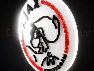 Ajax logo - Cinematic - 3D print 3D model