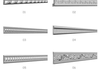  ceiling panels 3D model