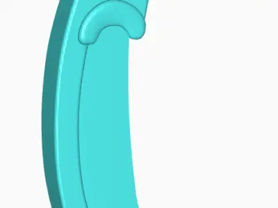 Paddle Shifters for Abarth 500 MTA 3D print model