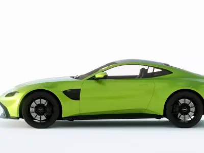 Aston Martin Vantage 2019 3D model