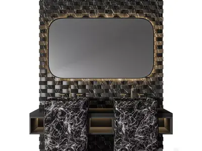 Luxury Bathroom 263 3D model