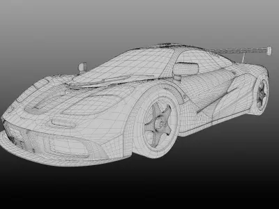 McLaren F1 LM 3D model