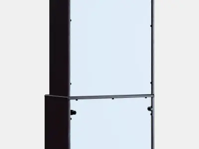 HAVSTA Storage combination with doors Low-poly 3D model