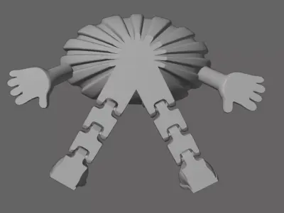 ARTICULATED HEART 3D print model