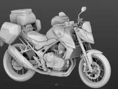 2024 Honda CB750 Hornet 3D model