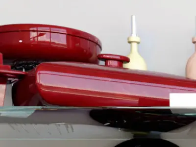 Set of dishes 3D model