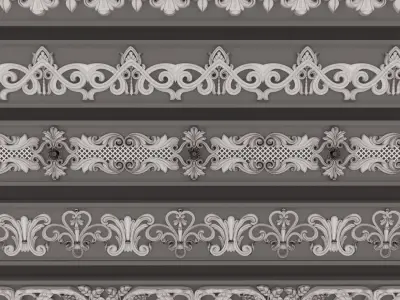 Trim Ornament 131 3D model