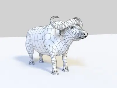 Buffalo 3D model
