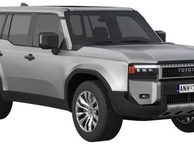 Toyota Land Cruiser 250 Prado 2024 3D model