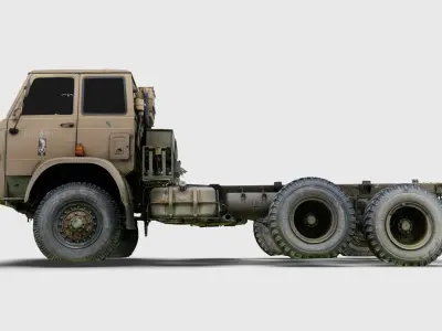 Star 266 Polish off-road truck 3D model