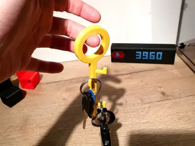 Key Hanger Key 3D print model